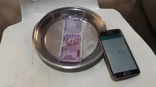 New!  2000 Rupees Indian Currency  !!! Water Test !! what will happen.?