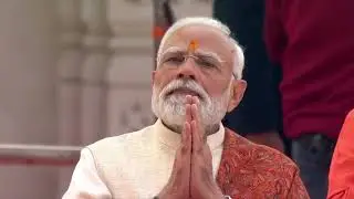 Ayodhya Rama Temple Flag hoisting ceremony by PM Modi Garu