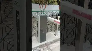 zkteco parking barrier with ANPR Camera #zkteco #barriergate #anpr #rjtech #installation