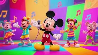 Mickey Colors Song | Learn Colors & Sing Along with Mickey Mouse 🐭✨