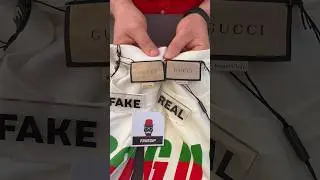 Fake vs Real Gucci T shirt