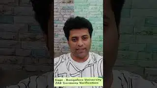 Gopi&rsquo;s Success Story | FACTS Transcript Helped with ZAB Germany Transcript Verification