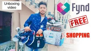 Fynd FREE Product Unboxing 🤑🤑 !! Fynd Online Free Shopping .....