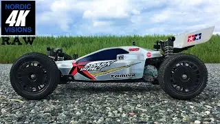 Tamiya Tuesdays in 4K: SPEED TEST! Torque Tuned Tamiya DF-03 Dark Impact 1/10 4WD Buggy #58370!