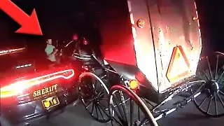 Drunk Amish Man Gets DUI On Horse & Buggy (Video)