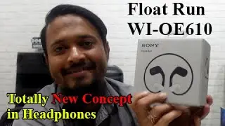 WI OE610 Float Run | Sony WI-OE610 Float Run Wireless Earphones, Open Ear, Off-Ear Design