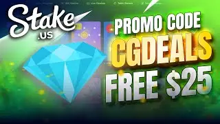 Get FREE $25 with Stake.us Promo Code CGDEALS 💎