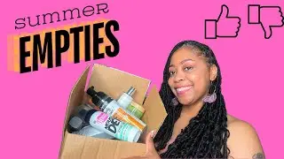 Summer Beauty Empties and Review| Hair and Skincare Products