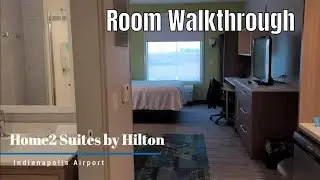 Home2 Suites by Hilton, Indianapolis Airport, Queen Study with Sofa Bed, Room Walkthrough