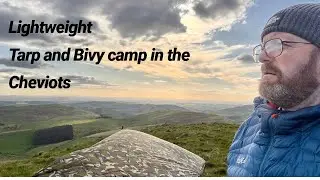 A Lightweight Tarp and Bivy camp.         #views #bivvycamp #hills #hiking #tarp #army