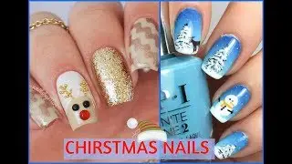 New Nail Art 💅 Nails Christmas 2017 💅 Nails Compilation 2018 - U&ntilde;as para Navidad