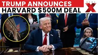 Trump Harvard Settlement: Trump Announces $500 Million Settlement With Harvard | NewsX