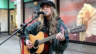 Adele (When We Were Young) Performed by Kyla Belle on Grafton Street.