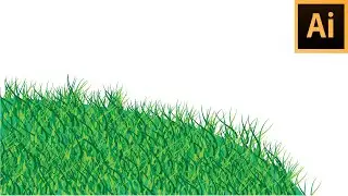 How To Make Grass In Adobe Illustrator Using Brush Tool