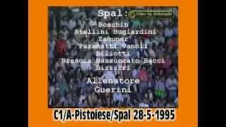 Pistoiese Spal 1/0 - 28 5 1995