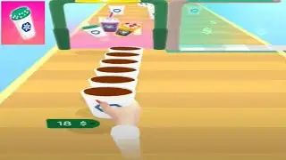 Coffee Stack☕All Gameplay Android-iOS MaxLevel Unlock Mobile Game, Every day Play Enjoy CS4Lv