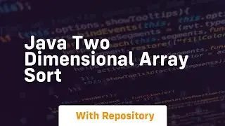 java two dimensional array sort
