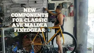 New components for 2023, Classic Ave Maldea fixedgear upgrade