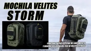 MOCHILA VELITES STORM (Incluye Link con PRECIO ESPECIAL PRE VENTA Y Review en exclusiva con su CEO)