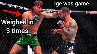 Diego Lopes vs Dan Ige was a GREAT Fight (that wasn't supposed to happen)