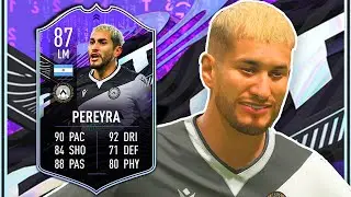 WHAT IF PEREYRA REVIEW! 87 WHAT IF ROBERTO PEREYRA PLAYER REVIEW - FIFA 21 ULTIMATE TEAM