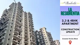 La Residentia - 2,3 & 4 Bhk Apartment | Construction Update #bricksbybricks #laresidentia