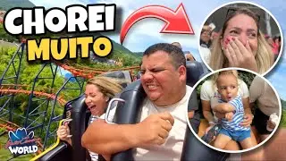 CHOREI MUITO NO SEGUNDO DIA DE PARQUE! 🥹 *beto carrero 2025*