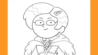 How to Draw MARCY WU | Amphibia