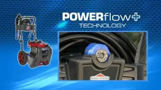New for 2014: POWERflow+ Pressure Washer Technology