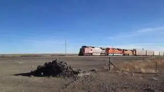 Train Rolling into Pueblo