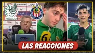 🚨Las REACCIONES de los Chivas tras el Panam&aacute; 0-1 M&eacute;xico