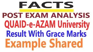 post exam analysis qau pmc nmdcat 2021 result with grace marks 3rd party