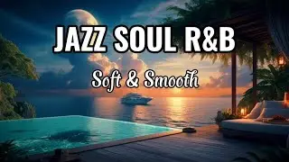 Evening Bliss: Smooth Jazz Soul R&B Sunset Beach Vibe for Peace & Stress Relief