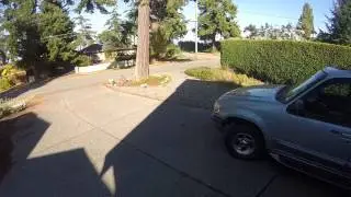 Turnigy Heavy Aerial Lift Quadcopter fun flight in front yard