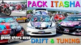 GTA PACK DE VEÍCULOS ITASHA DRIFT TUNING PARA GTA SA BY OLIVEIRA FULL HD 1080p