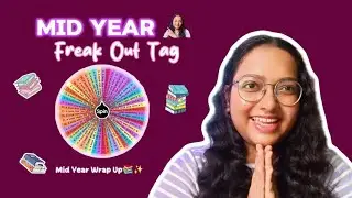 Mid Year Freakout Book Tag📚✨|  #booktube #booktags #midyearbookfreakouttag #bookwrapup
