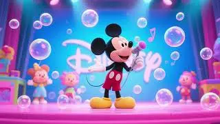 Mickey Bubble Song | Fun Sing-Along Bubble Adventure for Kids 🐭✨