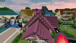 Day 2 of Easter Simulator on Hypixel (Minecraft)