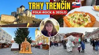 🎄🎶 2025 – Vianočné trhy Trenčín + Hrdza: Folk-rock pod hradom, Slovensko
