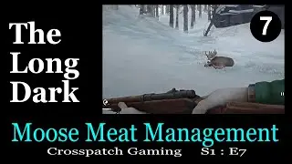 The Long Dark Survival Mode Gameplay |S1 E7| Moose Management