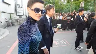 Eva Green @ Paris Fashion Week 25 june 2024 show Armani