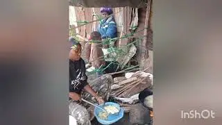 A small African girl day to day hustle //husting at dandora dumping site //manzi wa koch