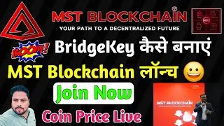 MST BridgeKey Wallet कैसे बनाएं | MST Blockchain |MST  Full Plan | MST New Update | MST Fraction