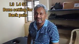 traditional Wellness chiropractic back pain, operating L3,L4,L5,S1 bone setting 80% results Hubli