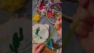 I&rsquo;m not super skilled at embroidery, but it&rsquo;s such a cozy craft #embroidery #stitching #craft #cozy