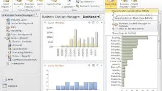 Outlook 2010 Use Marketing Reports