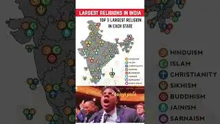 🕉️✝️☪️ Top 3 Largest Religions in Each Indian State &ndash; 2025