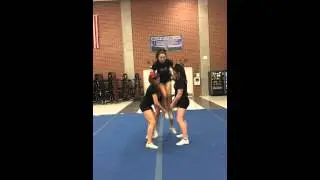 360 cheer stunt