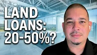 What&rsquo;s the typical down payment requirement for land loans?