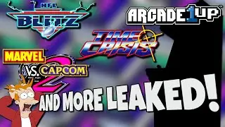 New Arcade1up Cabinets 2022 - Marvel Vs Capcom 2, Time Crisis, Blitz and More!